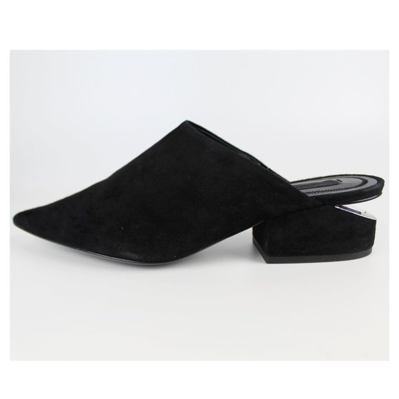 NEW Alexander Wang Pointy Toe Suede Mule - Picture 3 of 16